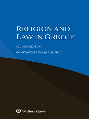 cover image of Religion and Law in Greece